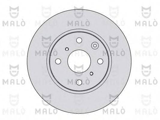 MALO 1110106 Тормозной диск