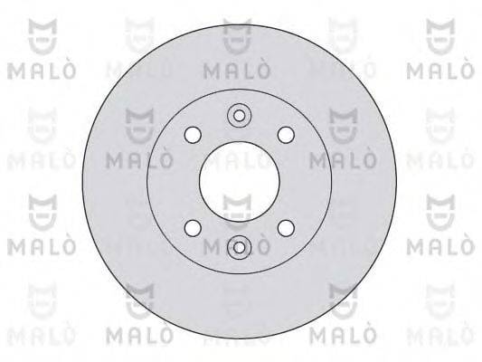 MALO 1110109 Тормозной диск