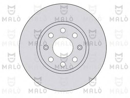 MALO 1110110 Тормозной диск
