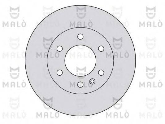 MALO 1110114 Тормозной диск