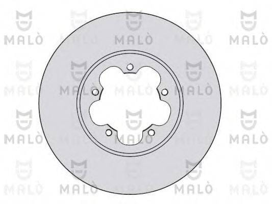 MALO 1110121 Тормозной диск