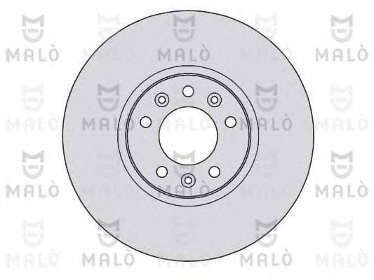 MALO 1110124 Тормозной диск