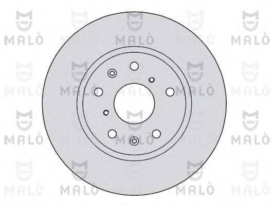 MALO 1110125 Тормозной диск
