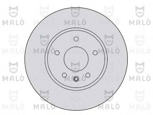 MALO 1110128 Тормозной диск
