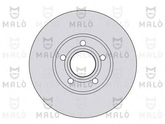 MALO 1110139 Тормозной диск