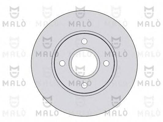 MALO 1110156 Тормозной диск