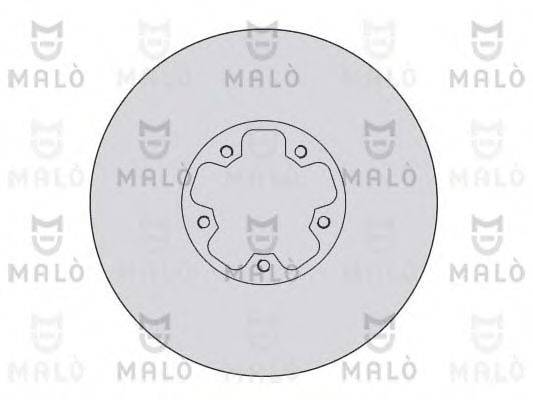 MALO 1110175 Тормозной диск