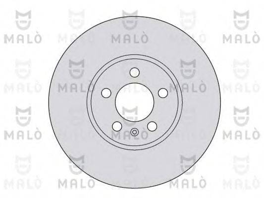 MALO 1110191 Тормозной диск