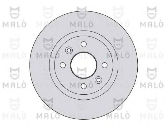 MALO 1110201 Тормозной диск