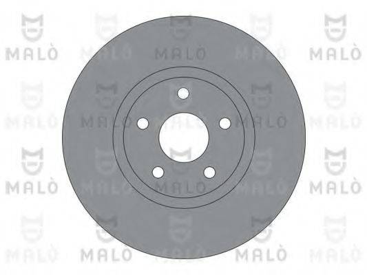 MALO 1110375 Тормозной диск