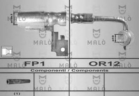 Тормозной шланг MALO 80231