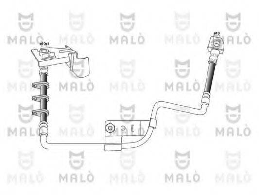 Тормозной шланг MALO 80425