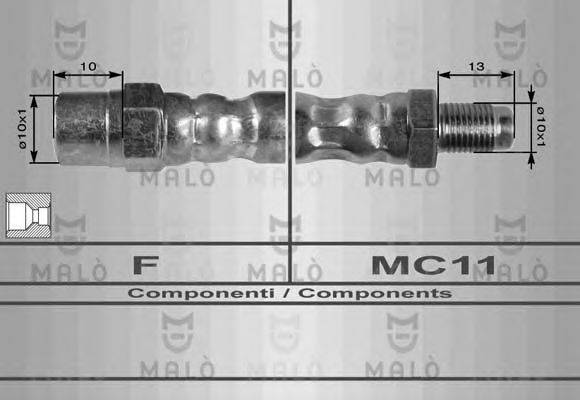 Тормозной шланг MALO 8178