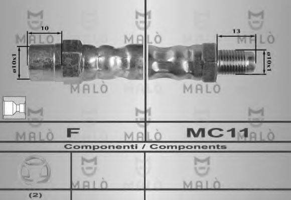 Тормозной шланг MALO 8232