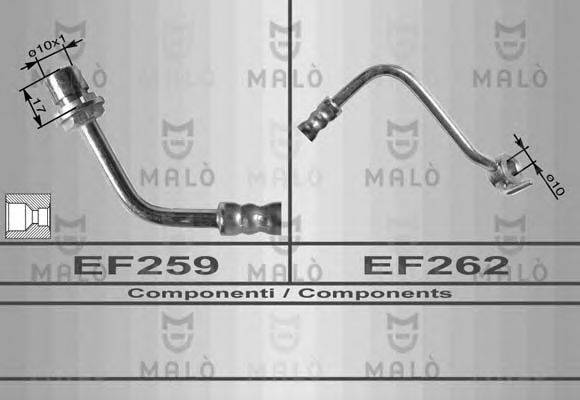 MALO 8466 Тормозной шланг