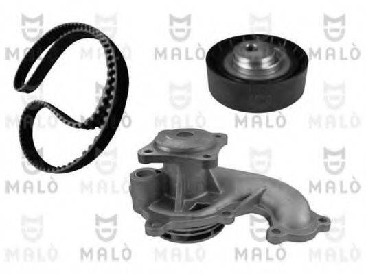 Водяной насос + комплект зубчатого ремня MALO W1091200S