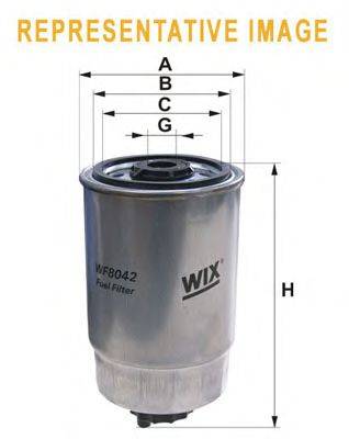 WIX FILTERS WF8068 Топливный фильтр