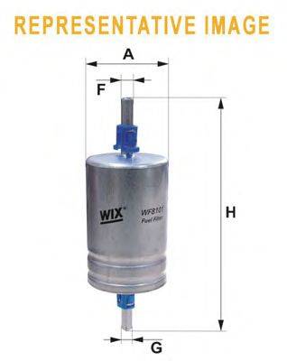 WIX FILTERS WF8431 Топливный фильтр