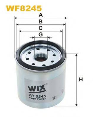 WIX FILTERS WF8245 Топливный фильтр
