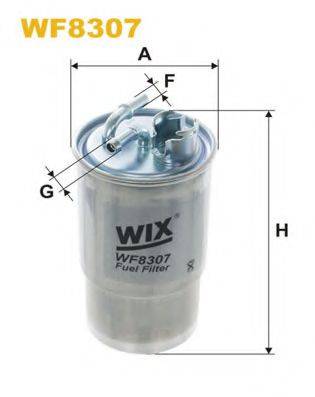 Топливный фильтр WIX FILTERS WF8307