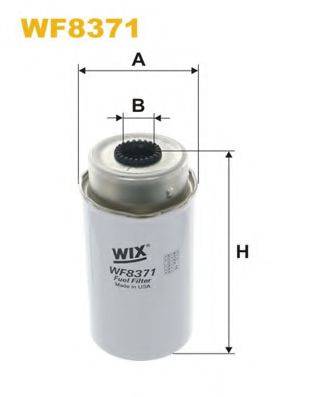 Топливный фильтр WIX FILTERS WF8371