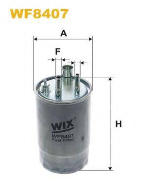 WIX FILTERS WF8407 Топливный фильтр