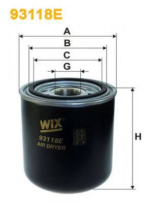 WIX FILTERS 93118E