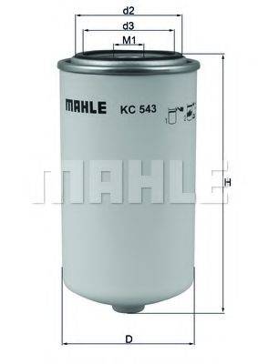 KNECHT KC543 Топливный фильтр