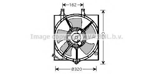 Вентилятор, охлаждение двигателя PRASCO DN7522