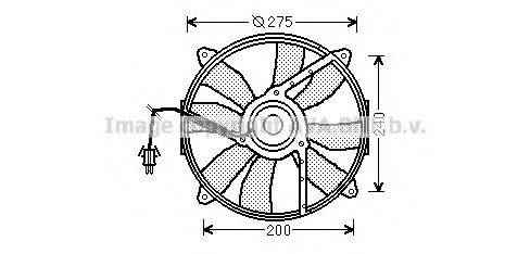 Вентилятор, охлаждение двигателя PRASCO MS7520