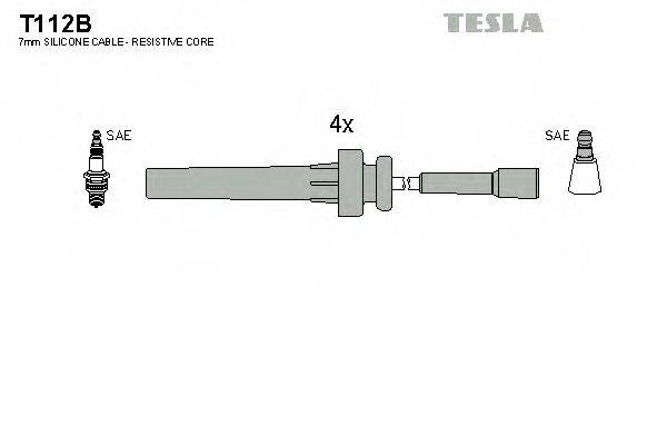 TESLA T112B Комплект проводов зажигания