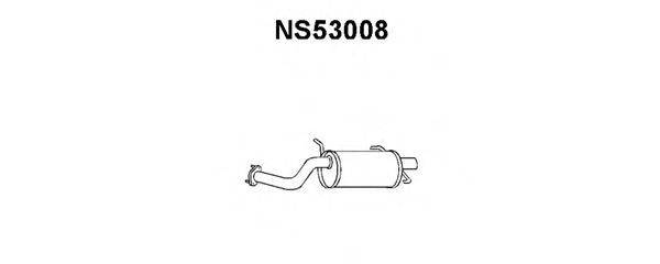 VENEPORTE NS53008 Глушитель выхлопных газов конечный