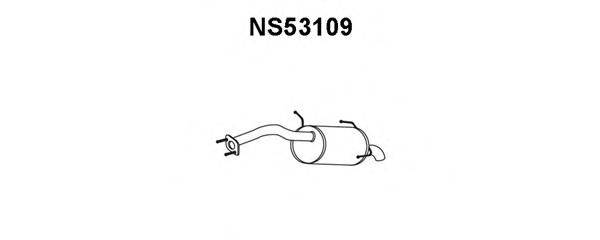 Глушитель выхлопных газов конечный VENEPORTE NS53109