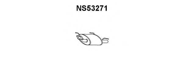 VENEPORTE NS53271 Глушитель выхлопных газов конечный
