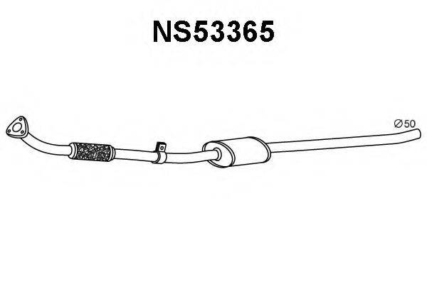 Предглушитель выхлопных газов VENEPORTE NS53365