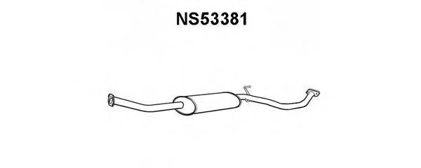 Предглушитель выхлопных газов VENEPORTE NS53381