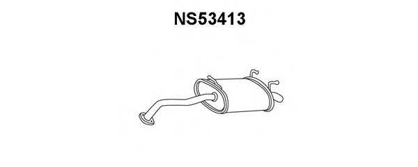 Глушитель выхлопных газов конечный VENEPORTE NS53413