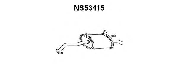 Глушитель выхлопных газов конечный VENEPORTE NS53415
