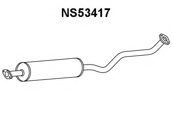 VENEPORTE NS53417 Предглушитель выхлопных газов