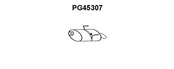 Глушитель выхлопных газов конечный VENEPORTE PG45307