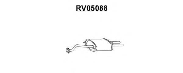 VENEPORTE RV05088 Глушитель выхлопных газов конечный