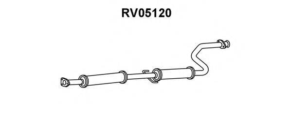 VENEPORTE RV05120 Предглушитель выхлопных газов