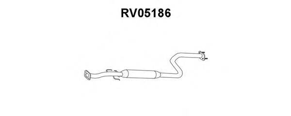 Средний глушитель выхлопных газов VENEPORTE RV05186