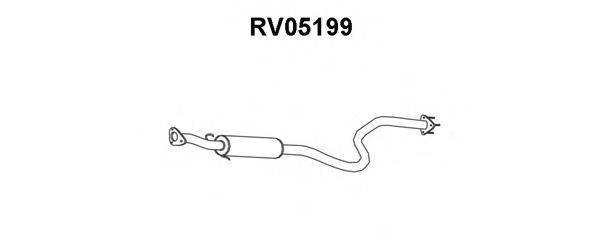 VENEPORTE RV05199 Предглушитель выхлопных газов