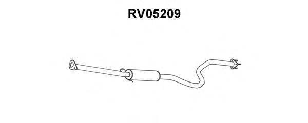 Предглушитель выхлопных газов VENEPORTE RV05209