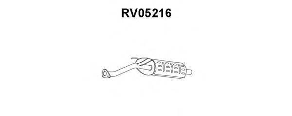 VENEPORTE RV05216 Глушитель выхлопных газов конечный