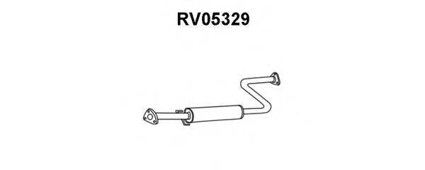 Предглушитель выхлопных газов VENEPORTE RV05329