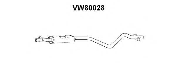 VENEPORTE VW80028 Предглушитель выхлопных газов