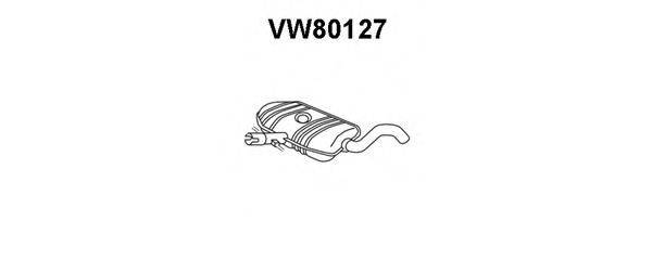 VENEPORTE VW80127 Предглушитель выхлопных газов