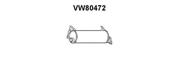 Глушитель выхлопных газов конечный VENEPORTE VW80472